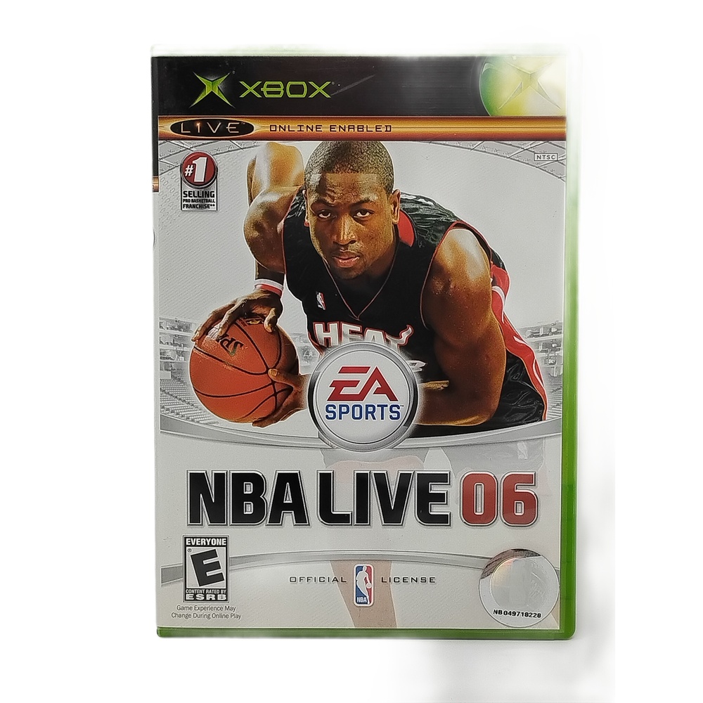 Electronic Arts NBA Live 06 Xbox Disc 2005 Basketball Sports Simulation NTSC